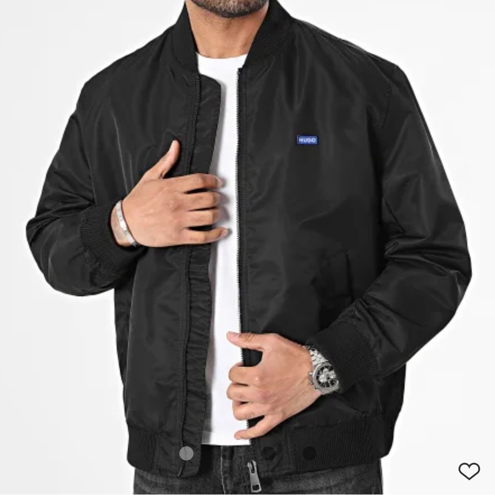 Hugo Boss - REGULAR FIT JACKET BALCI2421 - BLACK - Size M